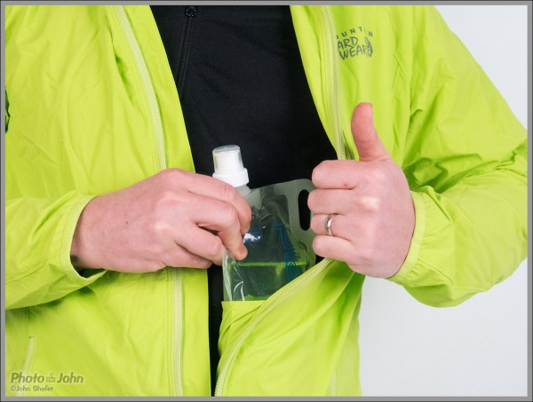 Platypus plusBottle Water Bottle In Jacket Pocket