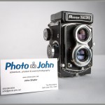 Welcome To Photo-John's New Web Site: Business Card & Camera