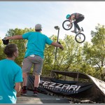 BMX Tricks During Fezzari Bikes Raffle