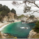 McWay Falls On An Overcast Day