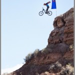 Kyle Straight - Huge Suicide Drop - 2014 Red Bull Rampage