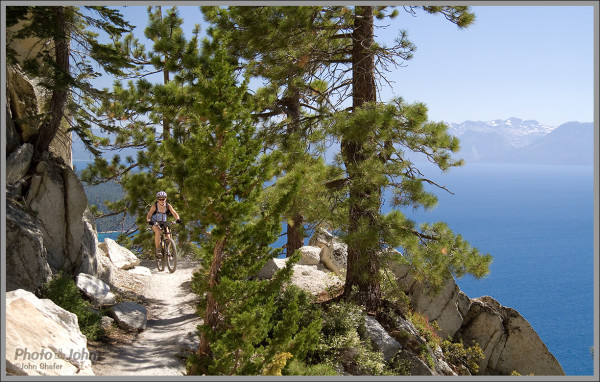 Lake Tahoe - Fine Art Mountain Bike Photography